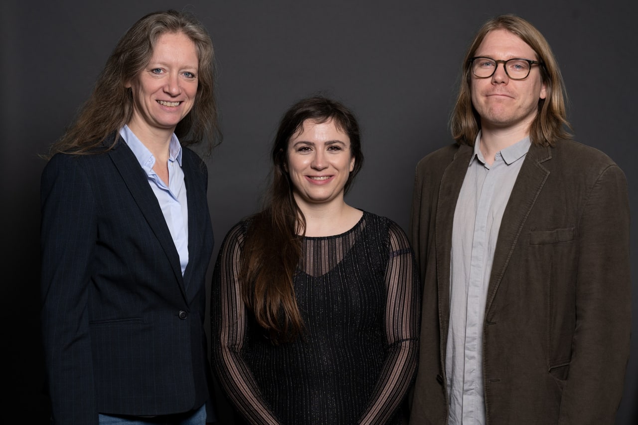 Jury from left to right: Kira Taszman, Susanne Gottlieb, Johannes Hagman.