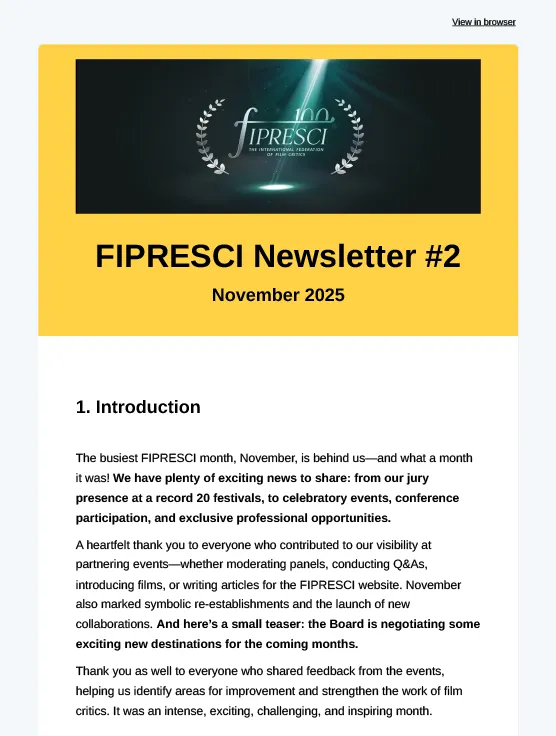 Newsletter #2