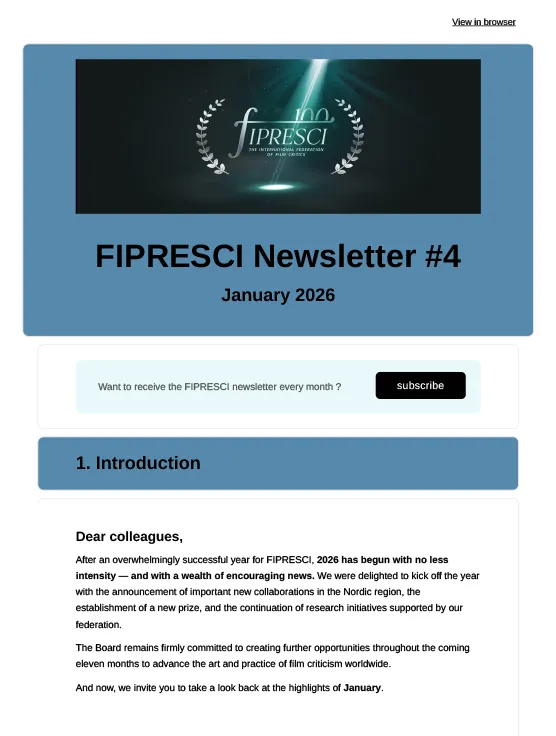 Newsletter #4