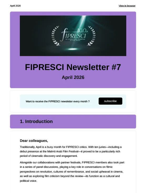 Newsletter #7
