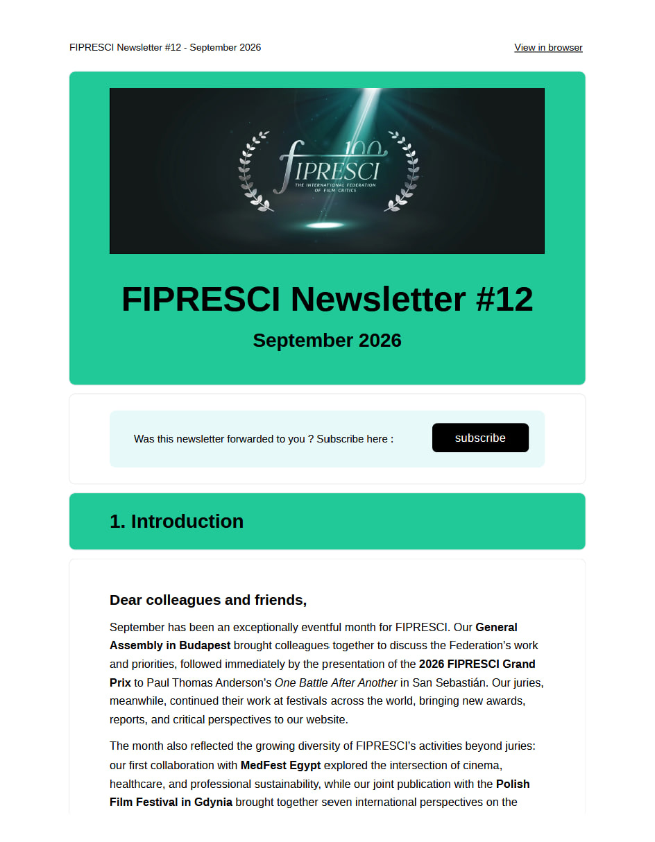 Newsletter #12